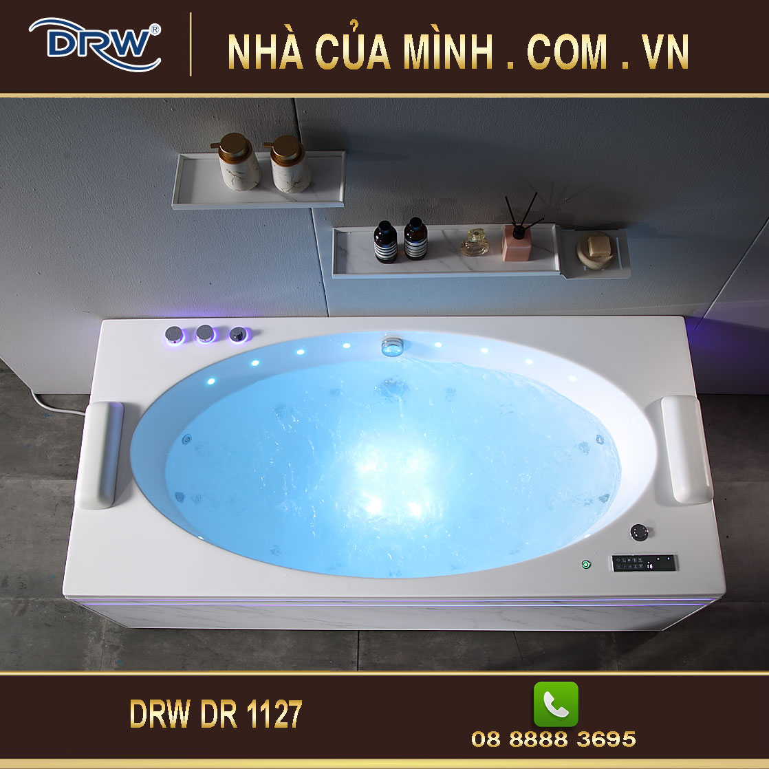 Bồn tắm Massage DRW DR 1127