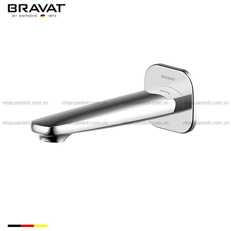 Vòi xả bồn tắm Bravat FS217CP-ENG gắn tường cao cấp