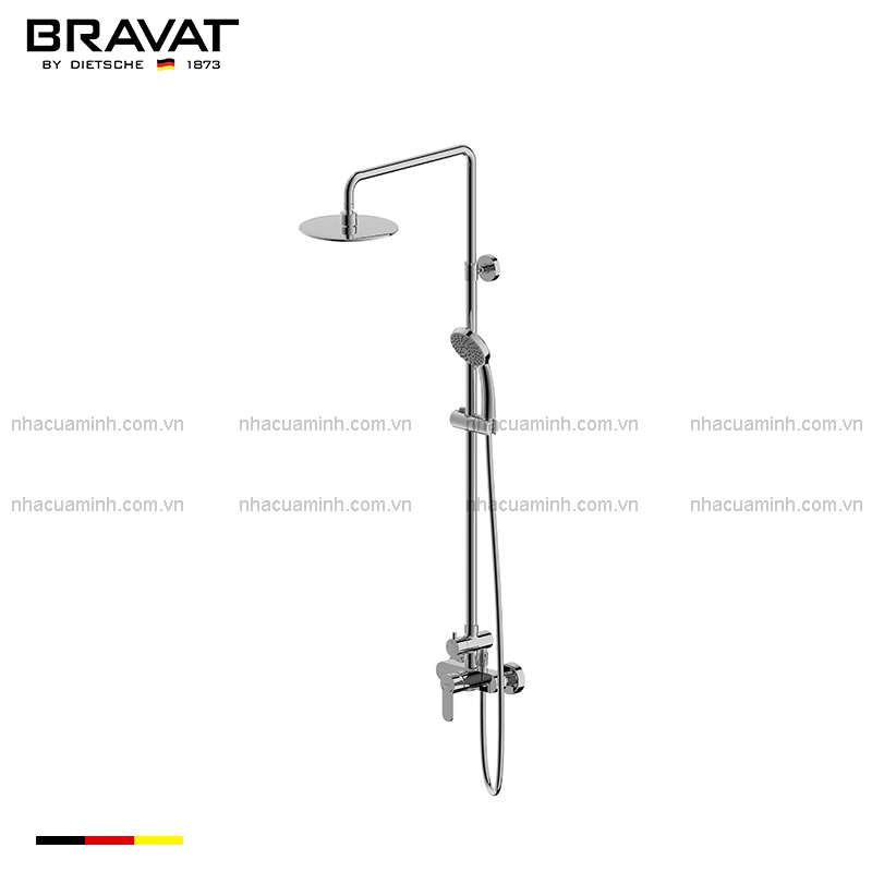 Sen cây tắm Bravat F93783C-A2-ENG nóng lạnh cao cấp