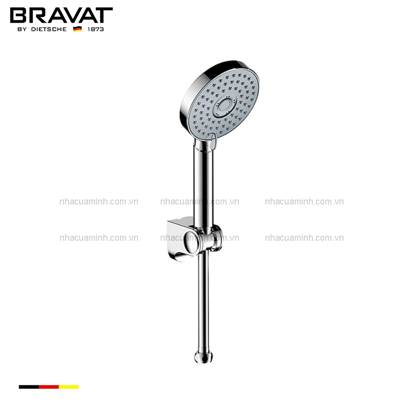 Bộ tay sen tắm 3 chức năng Bravat D236C-1-ENG chính hãng