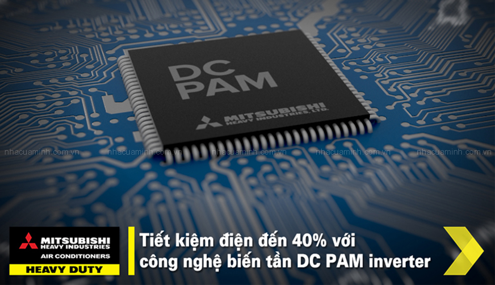 Công nghệ biến tần Inverter tiết kiệm điện DC PAM