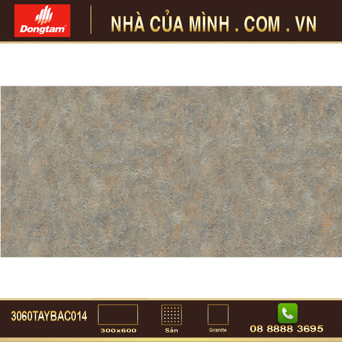 Gạch ốp lát granite Đồng Tâm 3060TAYBAC014 cao cấp