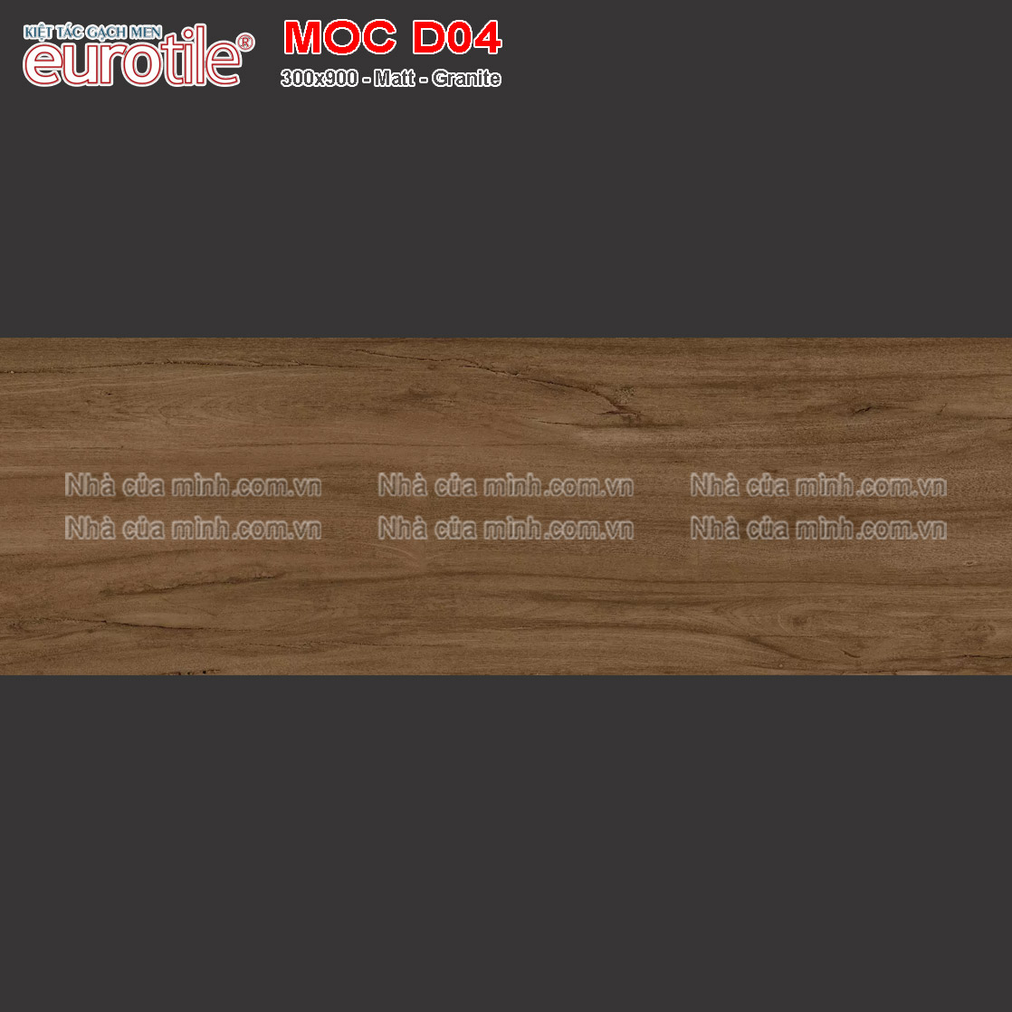 Gạch vân gỗ 300x900 Eurotile Mộc Châu MOC D04 giá rẻ