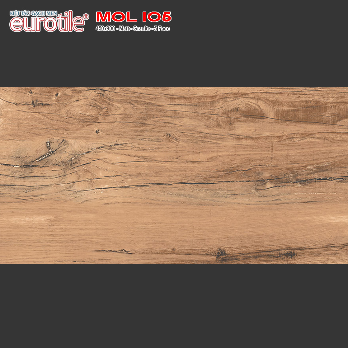 Gạch ốp lát vân gỗ Eurotile Mộc Lan MOL I05 giá rẻ