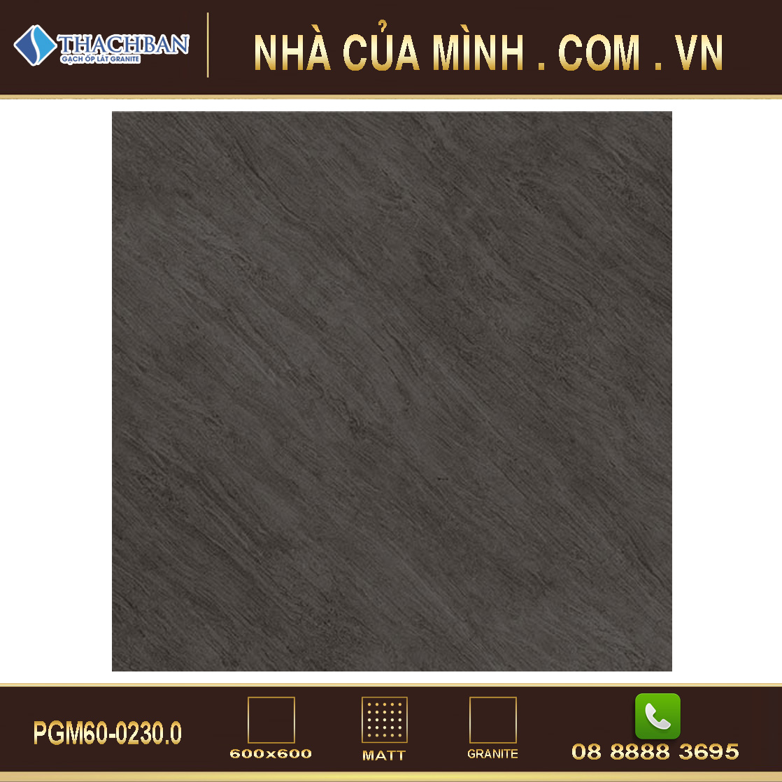 Gạch granite 600x600 Thạch Bàn PGM60-0230 giá rẻ