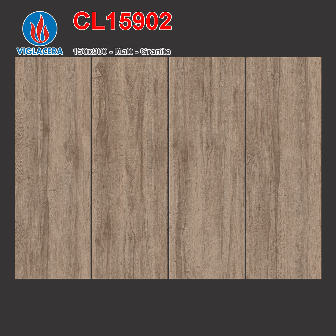 Gạch lát vân gỗ 150x900 Viglacera CL15902 giá rẻ
