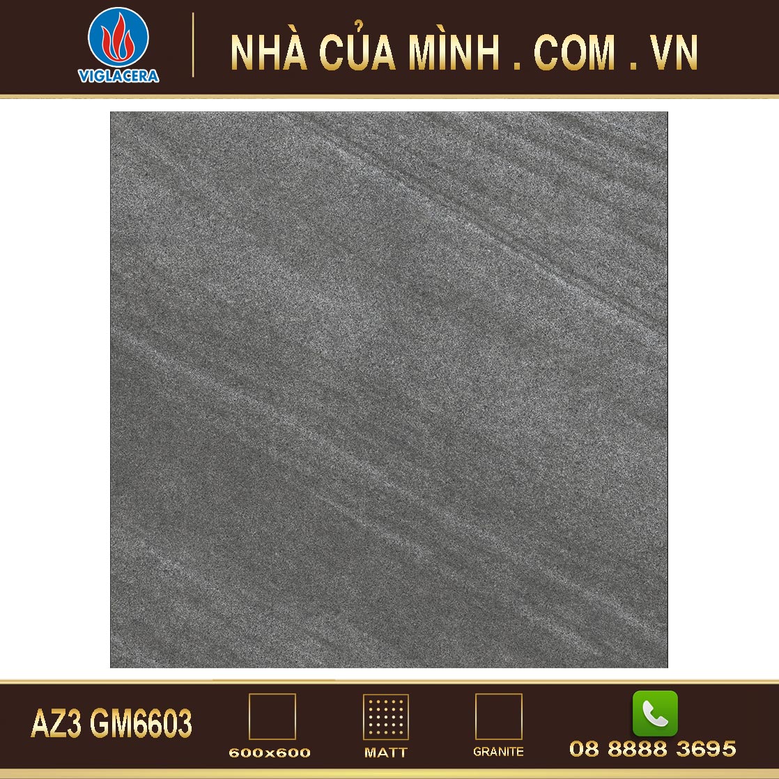 Gạch Viglacera AZ3-GM6603