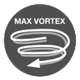Công nghệ xả xoáy Max Vortex